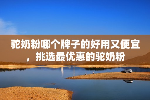 驼奶粉哪个牌子的好用又便宜，挑选最优惠的驼奶粉