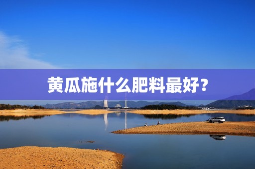 黄瓜施什么肥料最好？