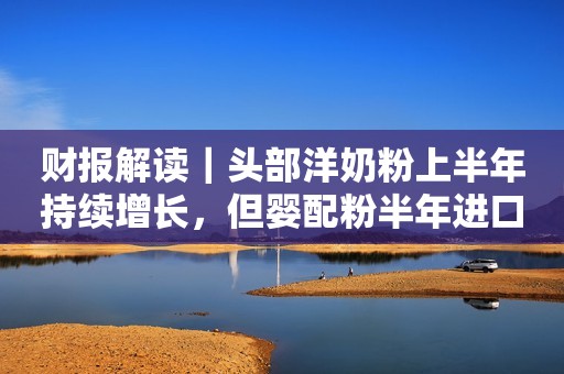 财报解读｜头部洋奶粉上半年持续增长，但婴配粉半年进口量却减少3成多