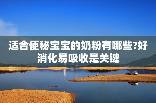 适合便秘宝宝的奶粉有哪些?好消化易吸收是关键