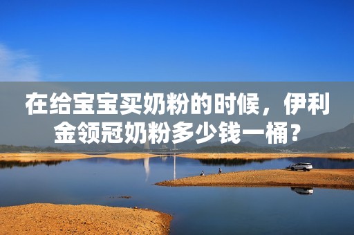 在给宝宝买奶粉的时候，伊利金领冠奶粉多少钱一桶？