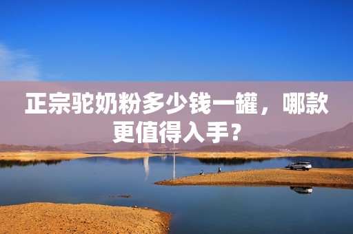 正宗驼奶粉多少钱一罐，哪款更值得入手？