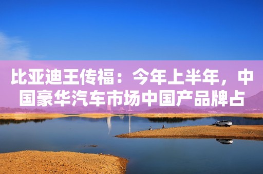比亚迪王传福：今年上半年，中国豪华汽车市场中国产品牌占 34.7%