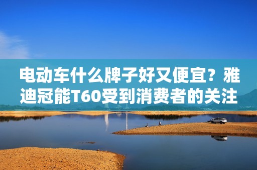电动车什么牌子好又便宜？雅迪冠能T60受到消费者的关注