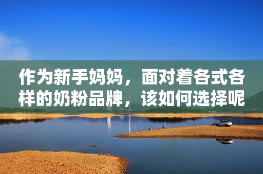 作为新手妈妈，面对着各式各样的奶粉品牌，该如何选择呢？