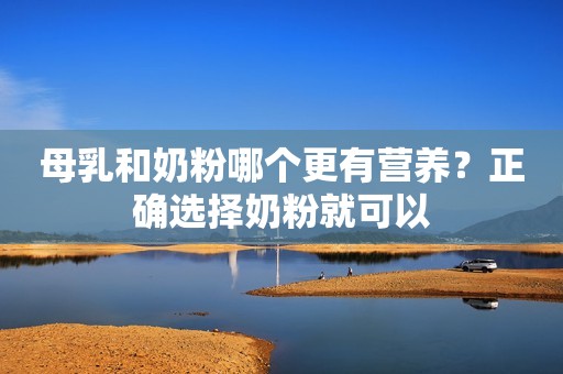 母乳和奶粉哪个更有营养？正确选择奶粉就可以