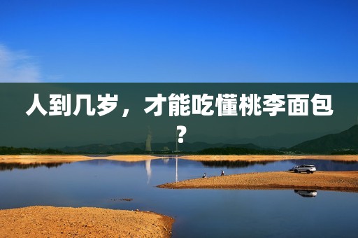人到几岁，才能吃懂桃李面包？