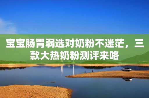 宝宝肠胃弱选对奶粉不迷茫，三款大热奶粉测评来咯