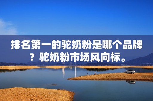 排名第一的驼奶粉是哪个品牌？驼奶粉市场风向标。