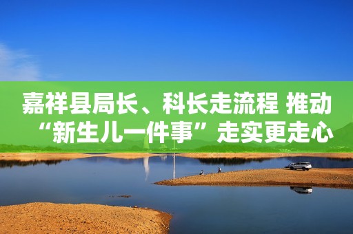 嘉祥县局长、科长走流程 推动“新生儿一件事”走实更走心