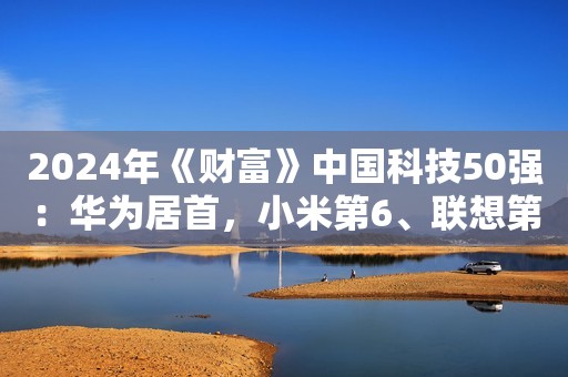 2024年《财富》中国科技50强：华为居首，小米第6、联想第10