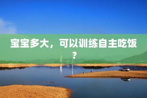 宝宝多大，可以训练自主吃饭？