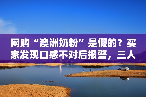 网购“澳洲奶粉”是假的？买家发现口感不对后报警，三人落网，假冒奶粉售出5000余罐！