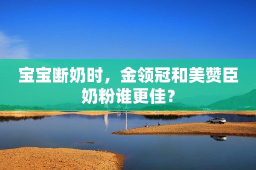 宝宝断奶时，金领冠和美赞臣奶粉谁更佳？