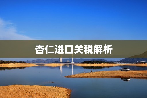 杏仁进口关税解析