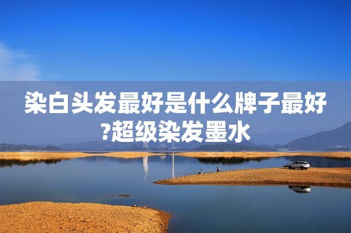 染白头发最好是什么牌子最好?超级染发墨水
