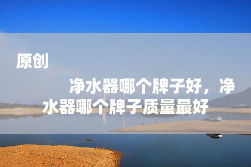 原创
            净水器哪个牌子好，净水器哪个牌子质量最好