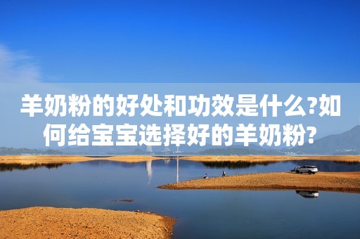 羊奶粉的好处和功效是什么?如何给宝宝选择好的羊奶粉?