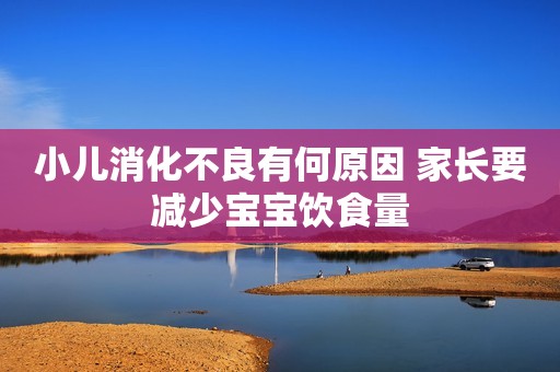 小儿消化不良有何原因 家长要减少宝宝饮食量